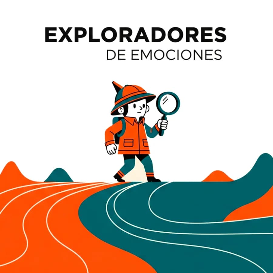 Exploradores de Emociones - Ilustración del podcast de Laura Aguilera