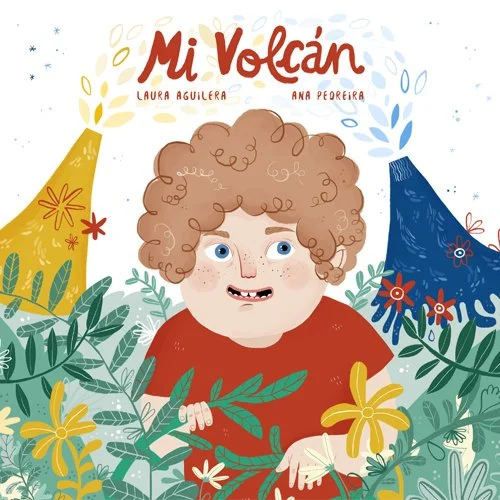 Portada editorial de Mi volcán para la sección de publicaciones